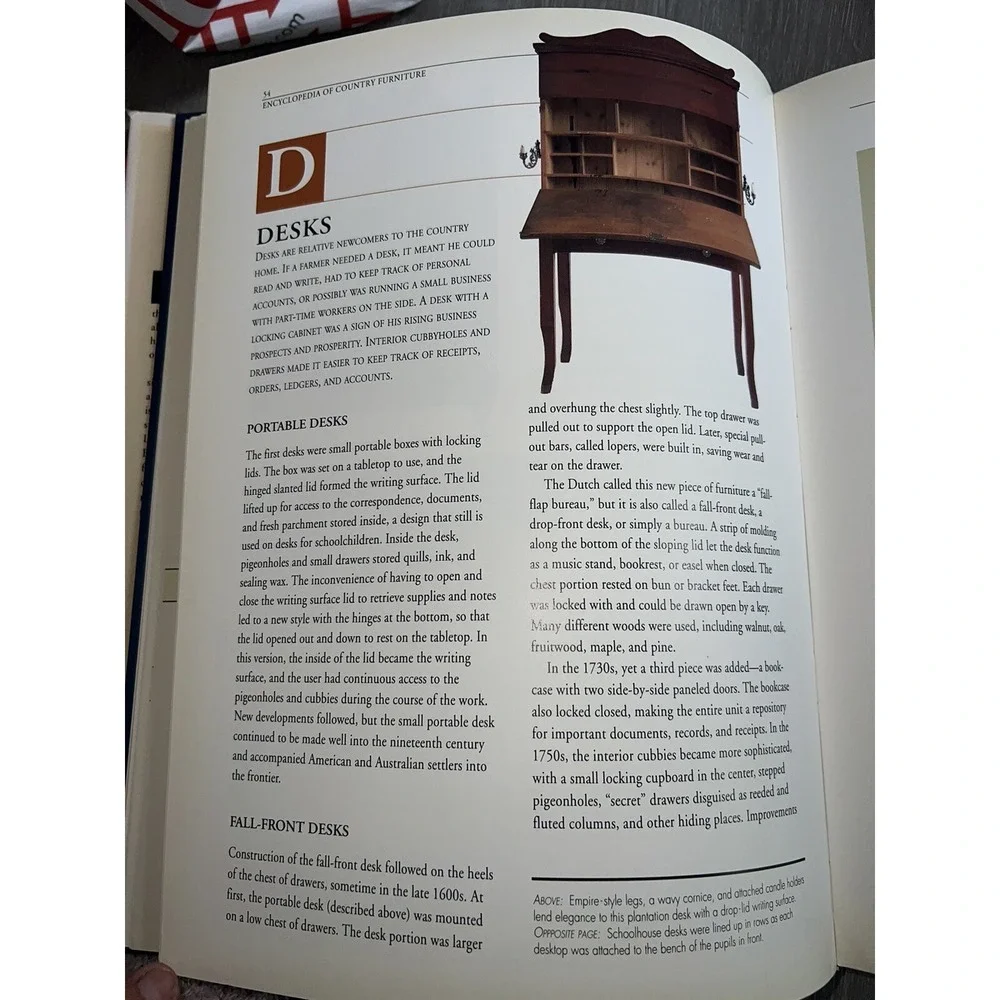 Encyclopedia of Country Furniture by Candie Frankel (1993, Hardcover)